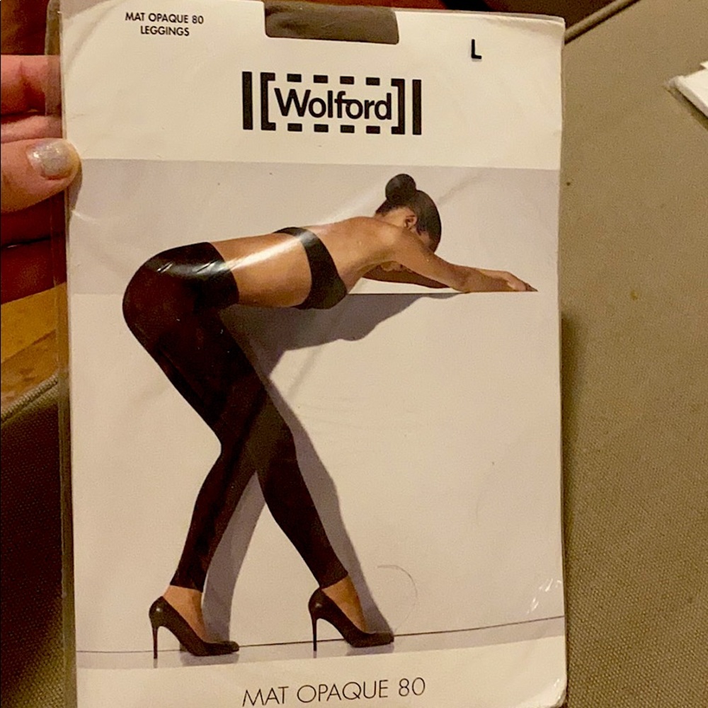 NWT- Super rare! Wolford leggings! In taupe🤚🏼